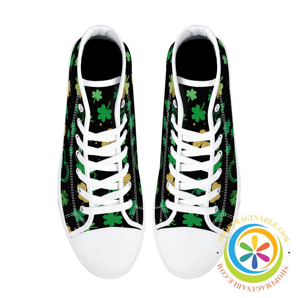 Good Luck Chuck Ladies High Top Canvas Shoes