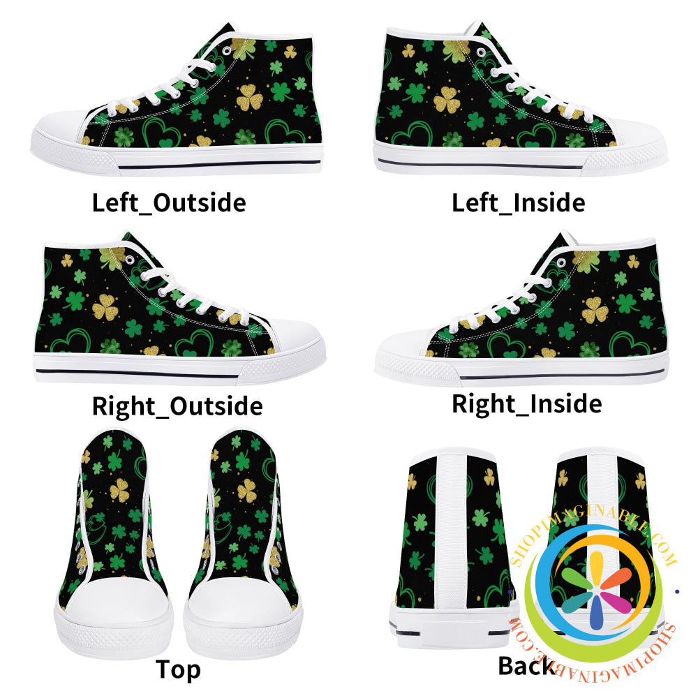 Good Luck Chuck Ladies High Top Canvas Shoes