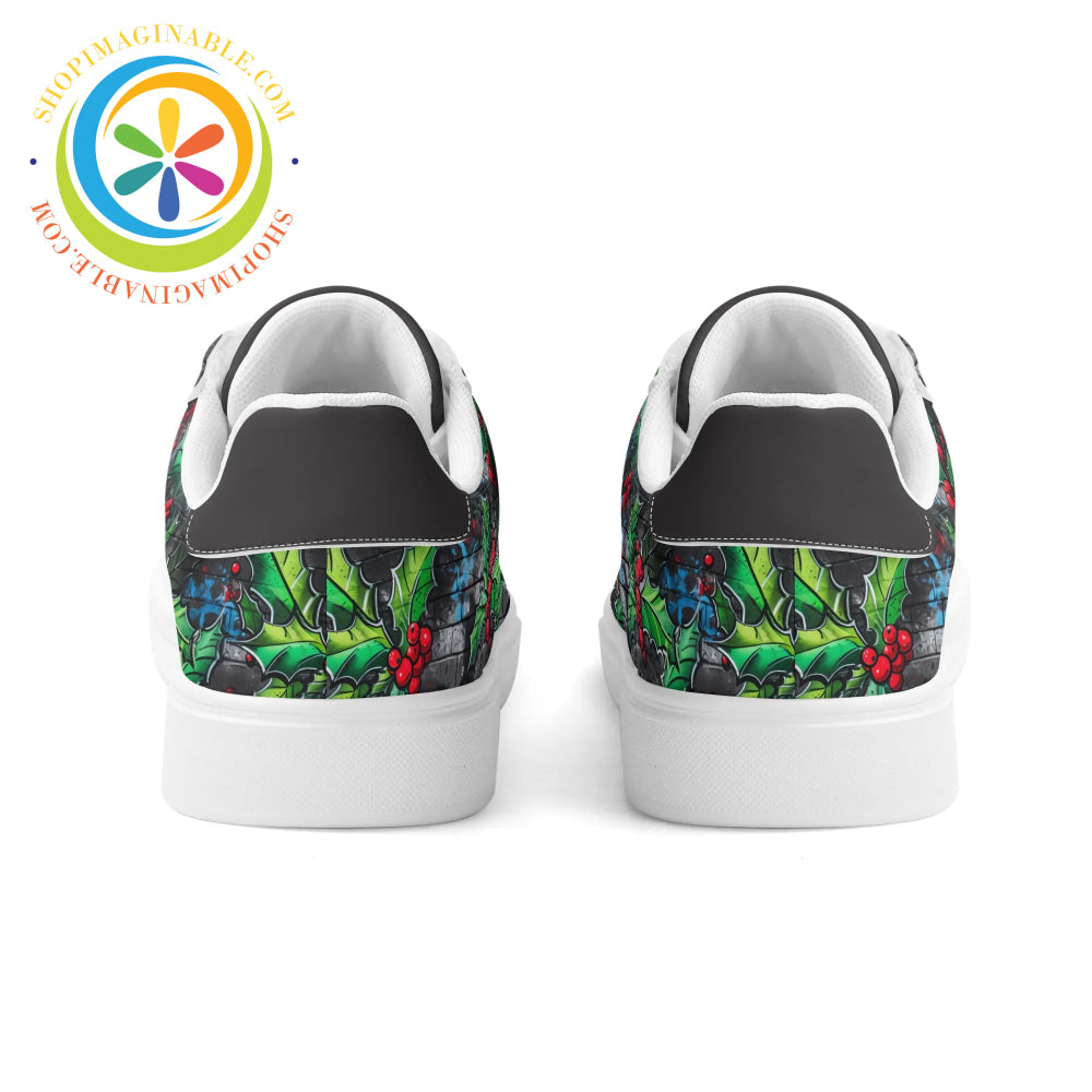 Graffiti Deck The Halls Skateboard Shoes