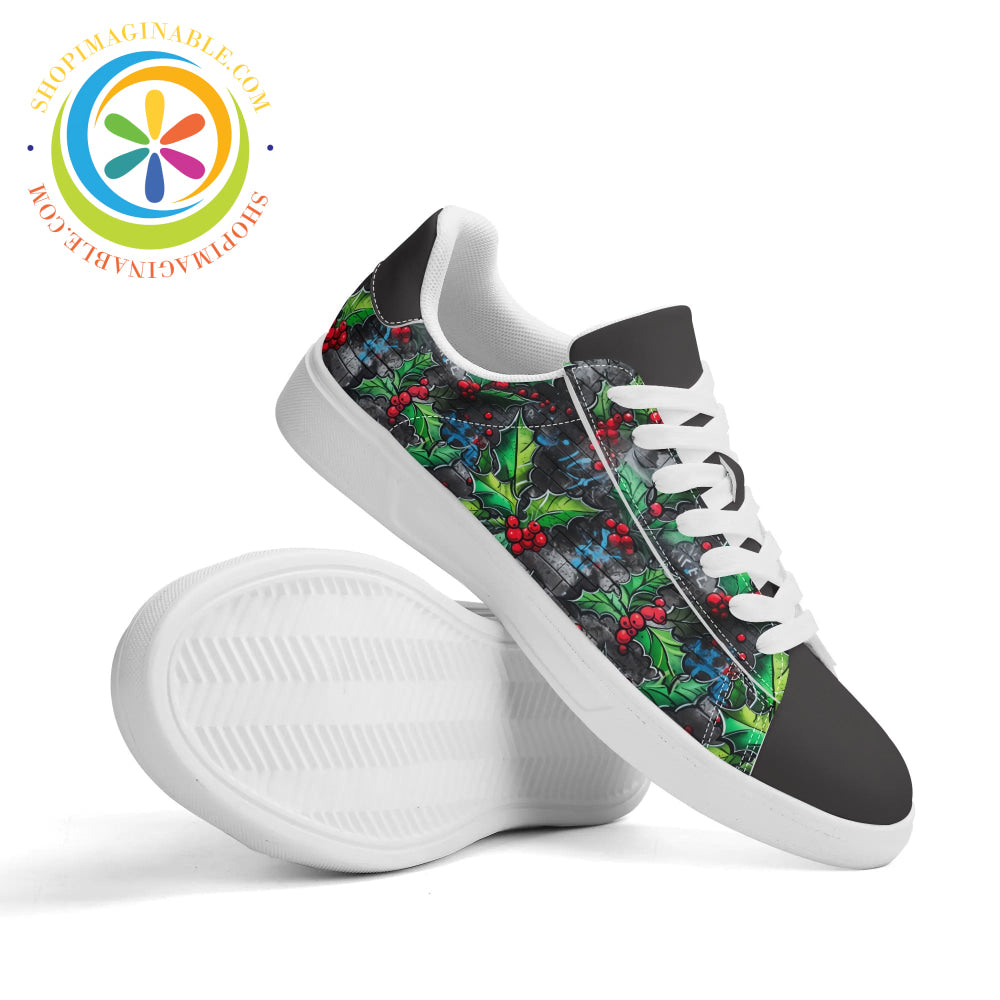 Graffiti Deck The Halls Skateboard Shoes