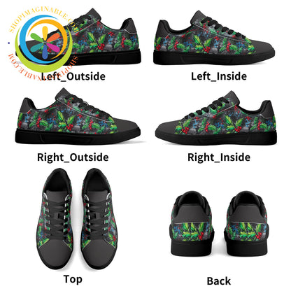 Graffiti Deck The Halls Skateboard Shoes