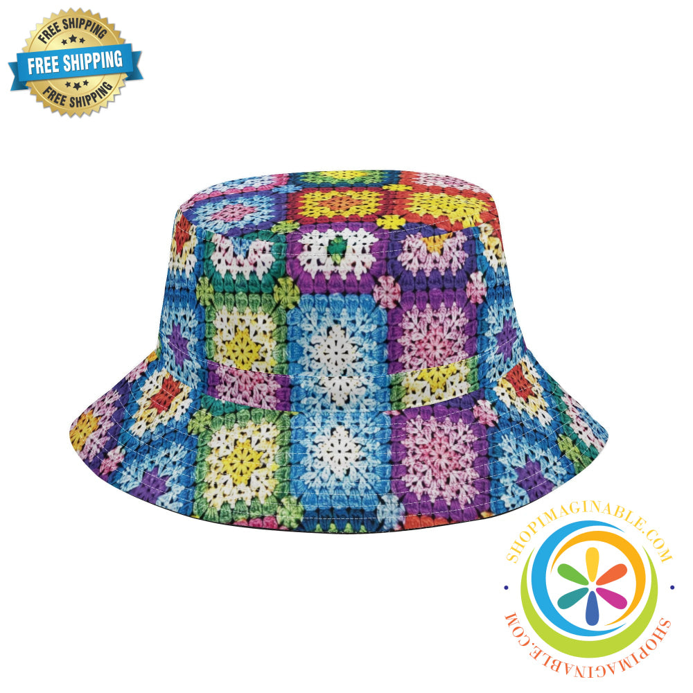 Grandmas Crocheted Bucket Hat-ShopImaginable.com