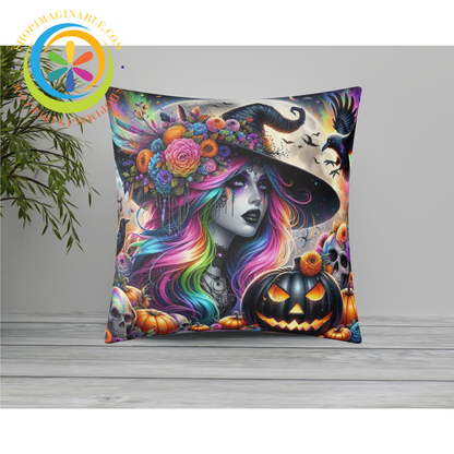 Halloween Witch Pillow Cover