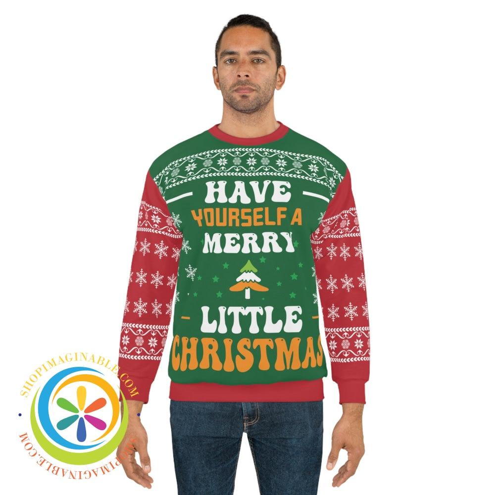 Have Yourself A Merry Little Christmas Ugly Sweater All Over Prints