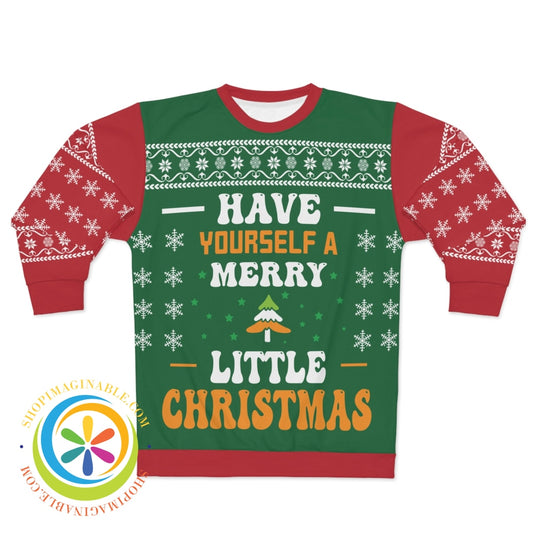 Have Yourself A Merry Little Christmas Ugly Sweater Xs All Over Prints