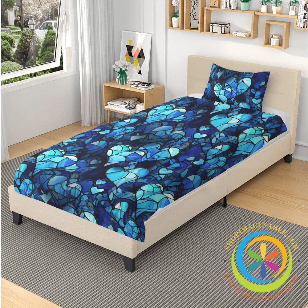 Heart Of Glass Bedding Set