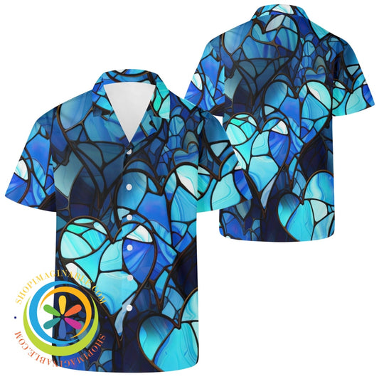 Heart Of Glass Hawaiian Casual Shirt 2Xs