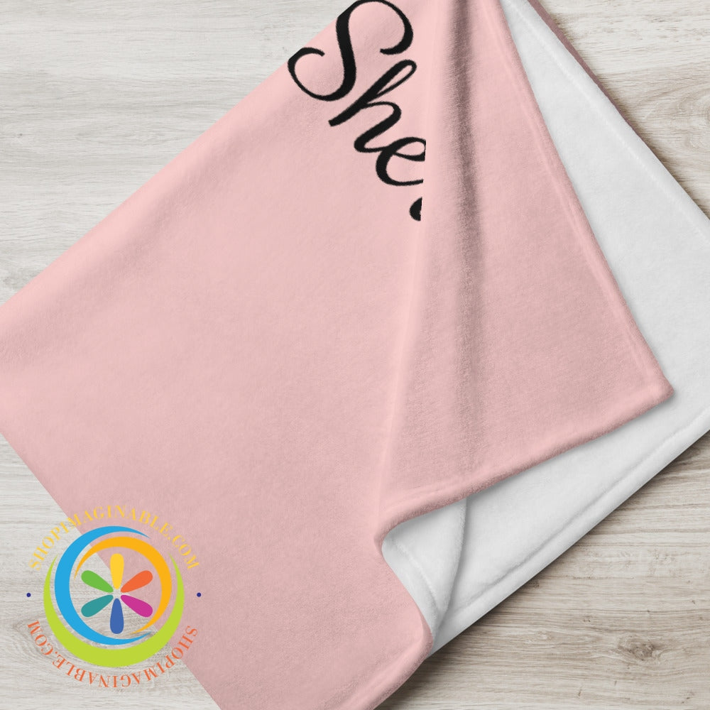 Heart Of Gold Personalized Throw Blanket