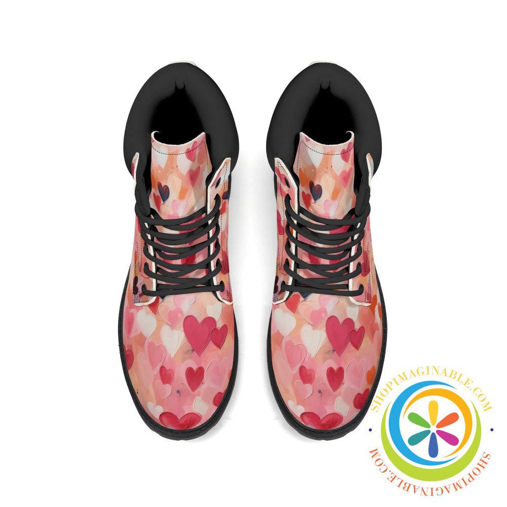 Hearts Galore Womens Boots