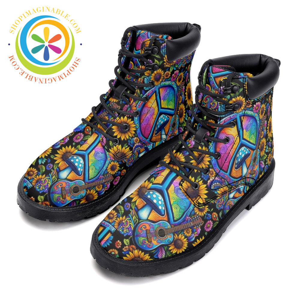 Hippie Soul - Leather Martin Boots