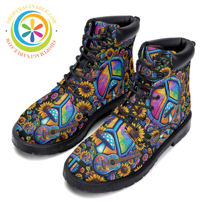 Hippie Soul - Leather Martin Boots