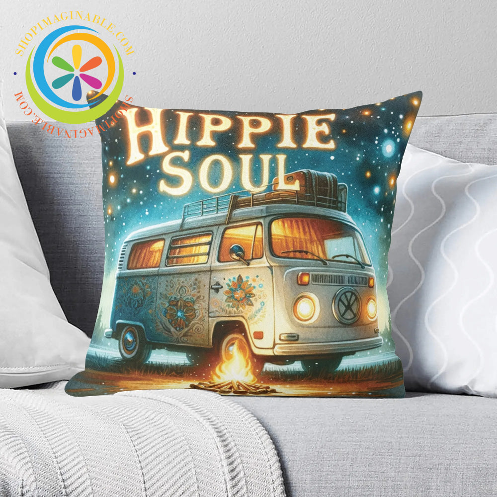 Hippie Soul Pillow Cover