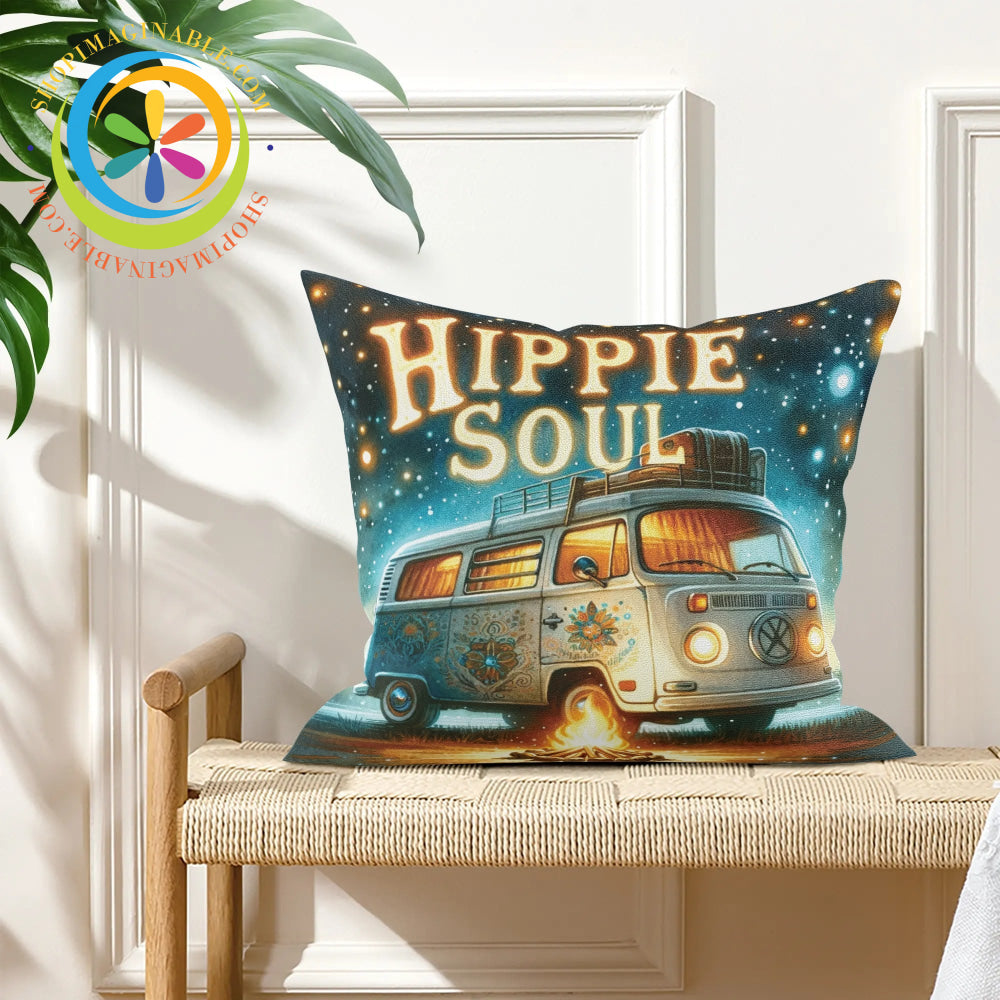 Hippie Soul Pillow Cover