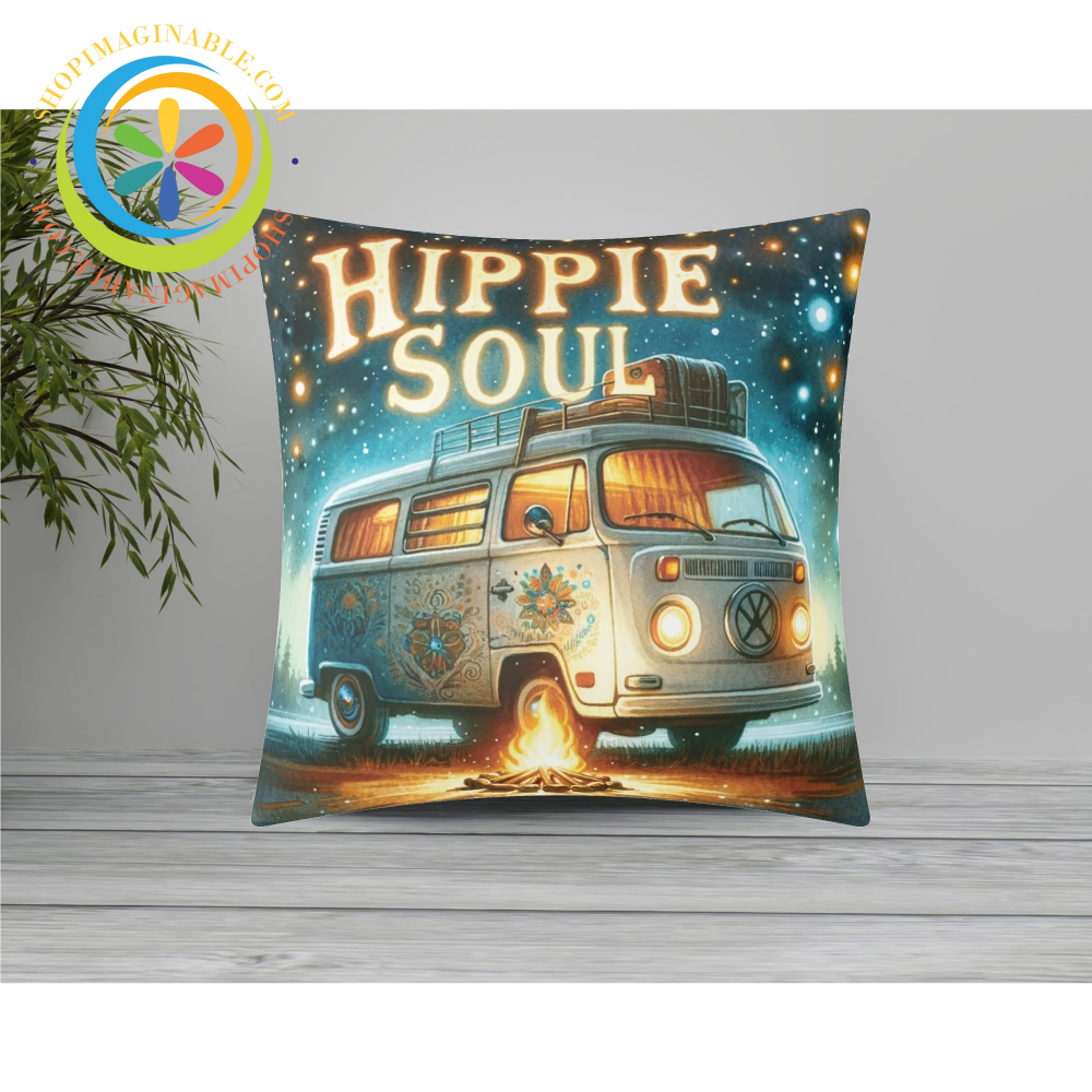 Hippie Soul Pillow Cover