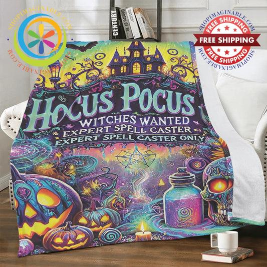 Hocus Pocus Premium Fleece Blanket