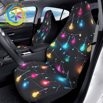 Holiday Lights Car Seat Covers Cover