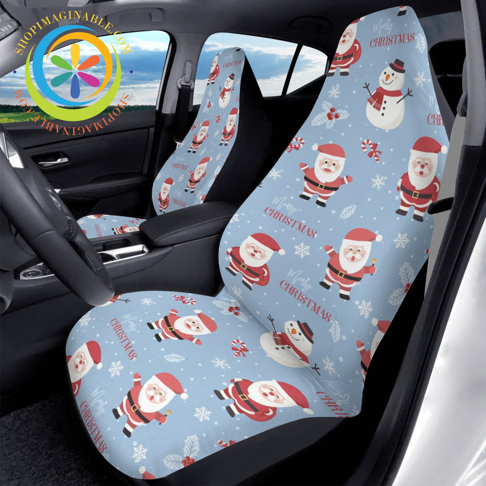 Holiday Santa Christmas Car Seat Covers