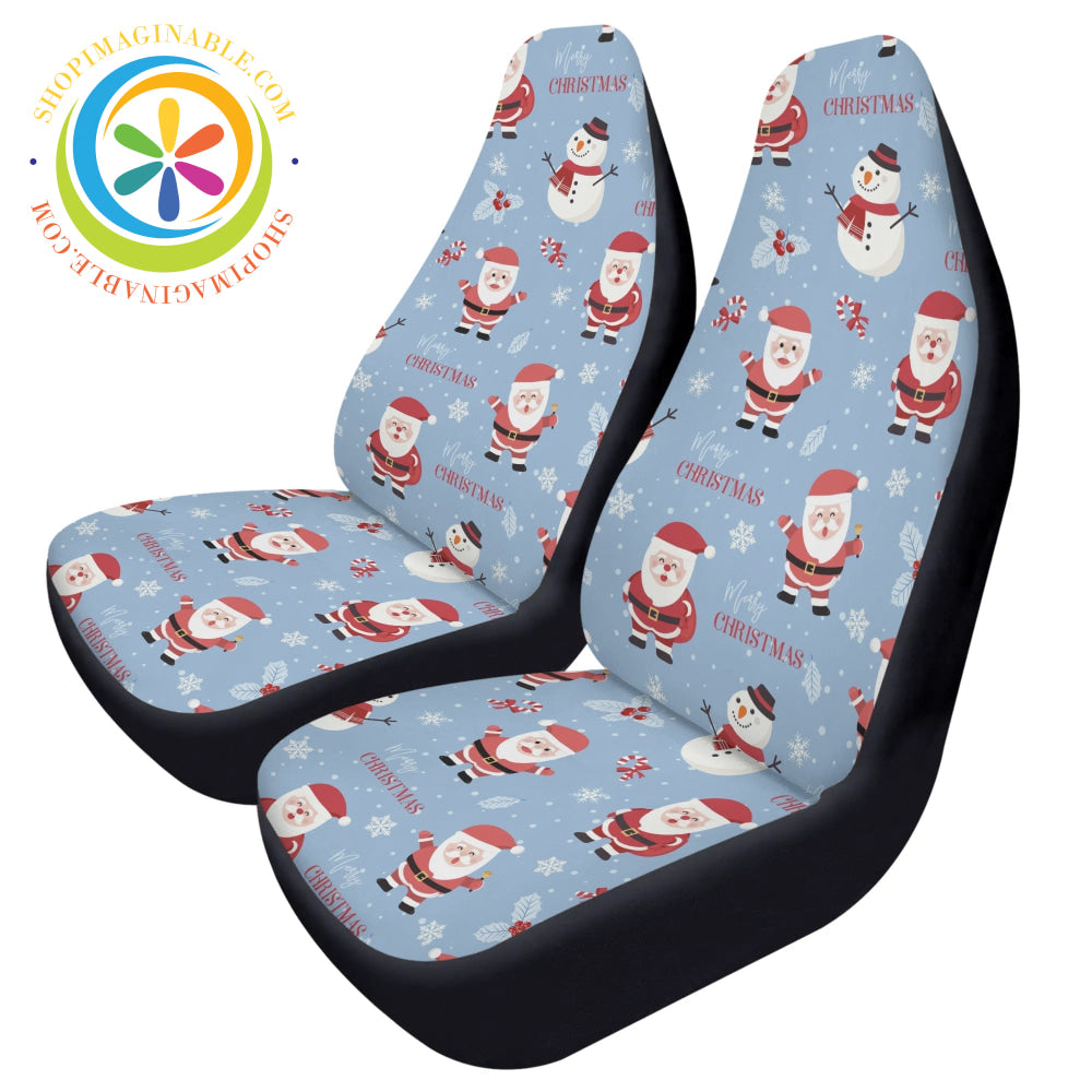 Holiday Santa Christmas Car Seat Covers