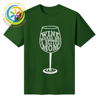 Mom Wine Unisex T-Shirt T-shirt