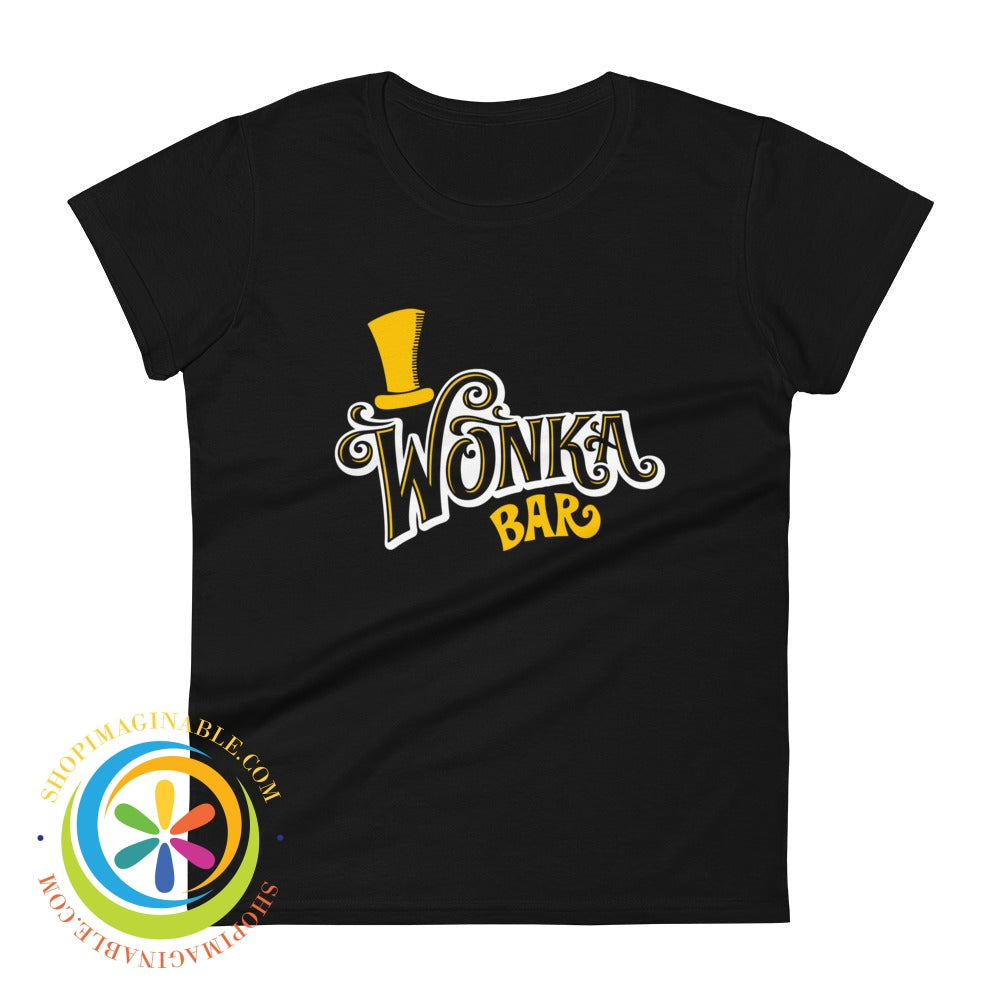 I Wonka Bar Classic Ladies T-Shirt Black / S T-Shirt