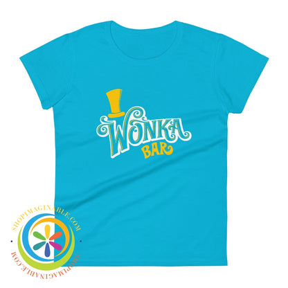 I Wonka Bar Classic Ladies T-Shirt Caribbean Blue / S T-Shirt