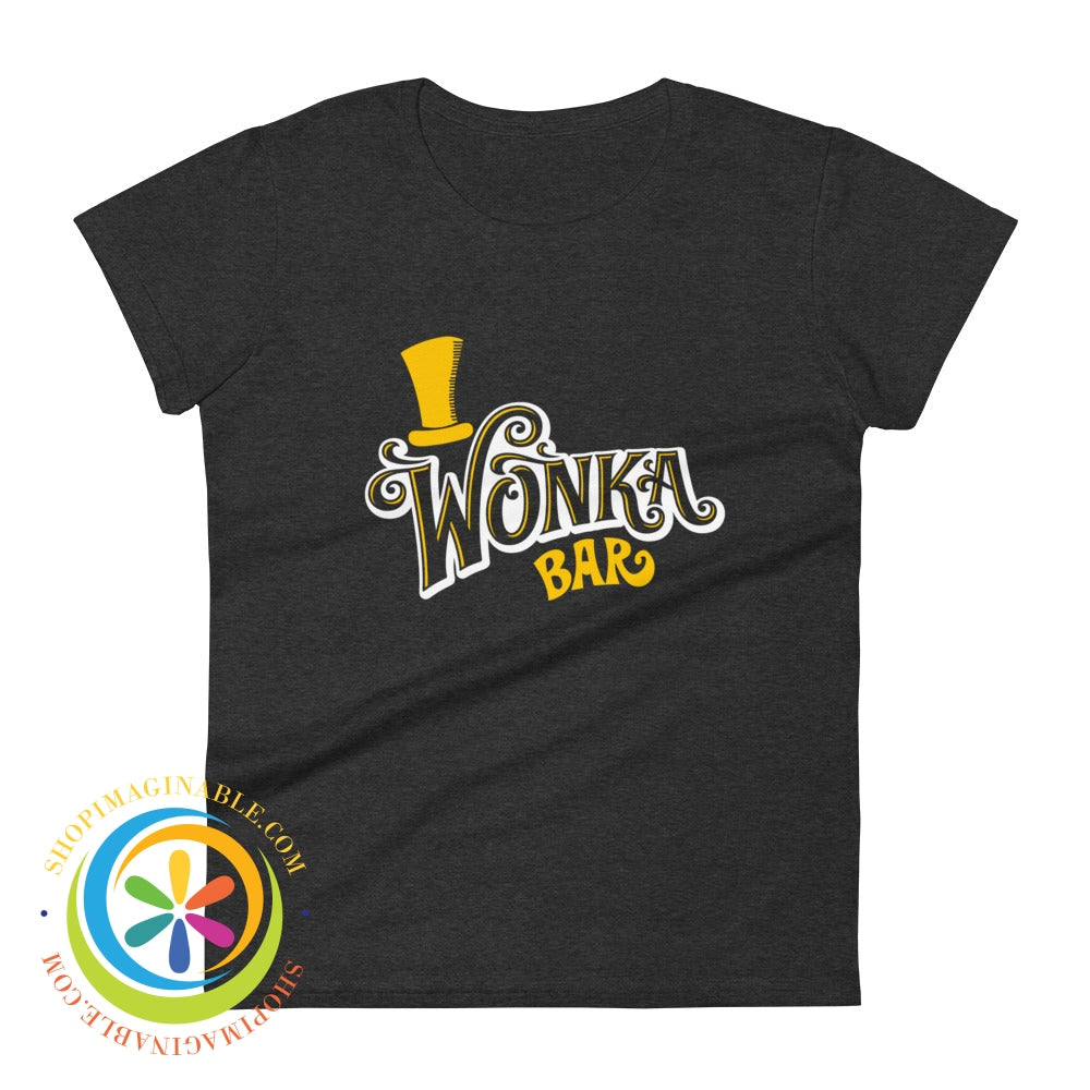 I Wonka Bar Classic Ladies T-Shirt Heather Dark Grey / S T-Shirt