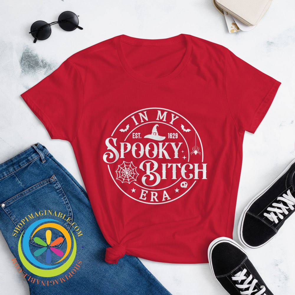 In My Spooky Bitch Era Funny Halloween Ladies T-Shirt T-Shirt