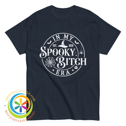In My Spooky Bitch Era Halloween Unisex T-Shirt Navy / S T-Shirt