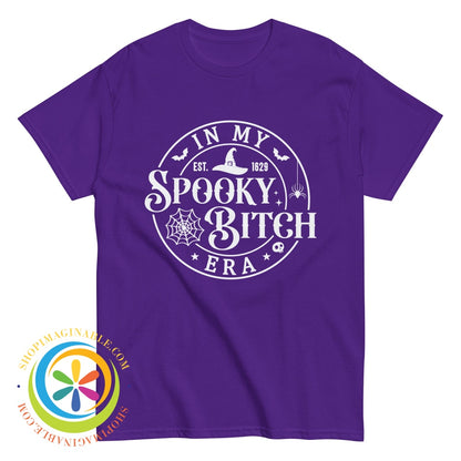 In My Spooky Bitch Era Halloween Unisex T-Shirt Purple / S T-Shirt