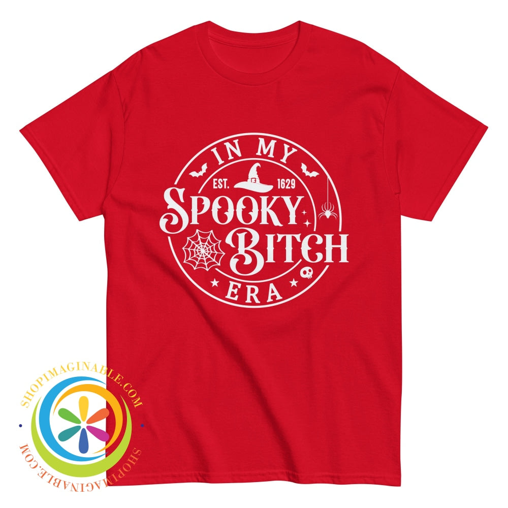 In My Spooky Bitch Era Halloween Unisex T-Shirt Red / S T-Shirt