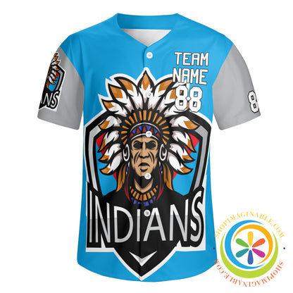 Indians Unisex Baseball Jersey