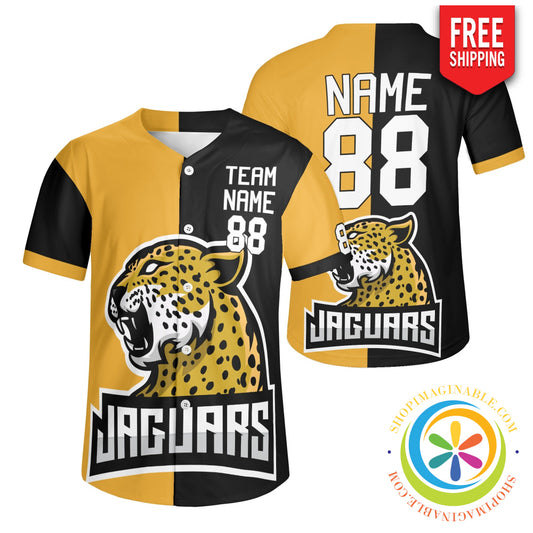 Jaguars Unisex Baseball Jersey S