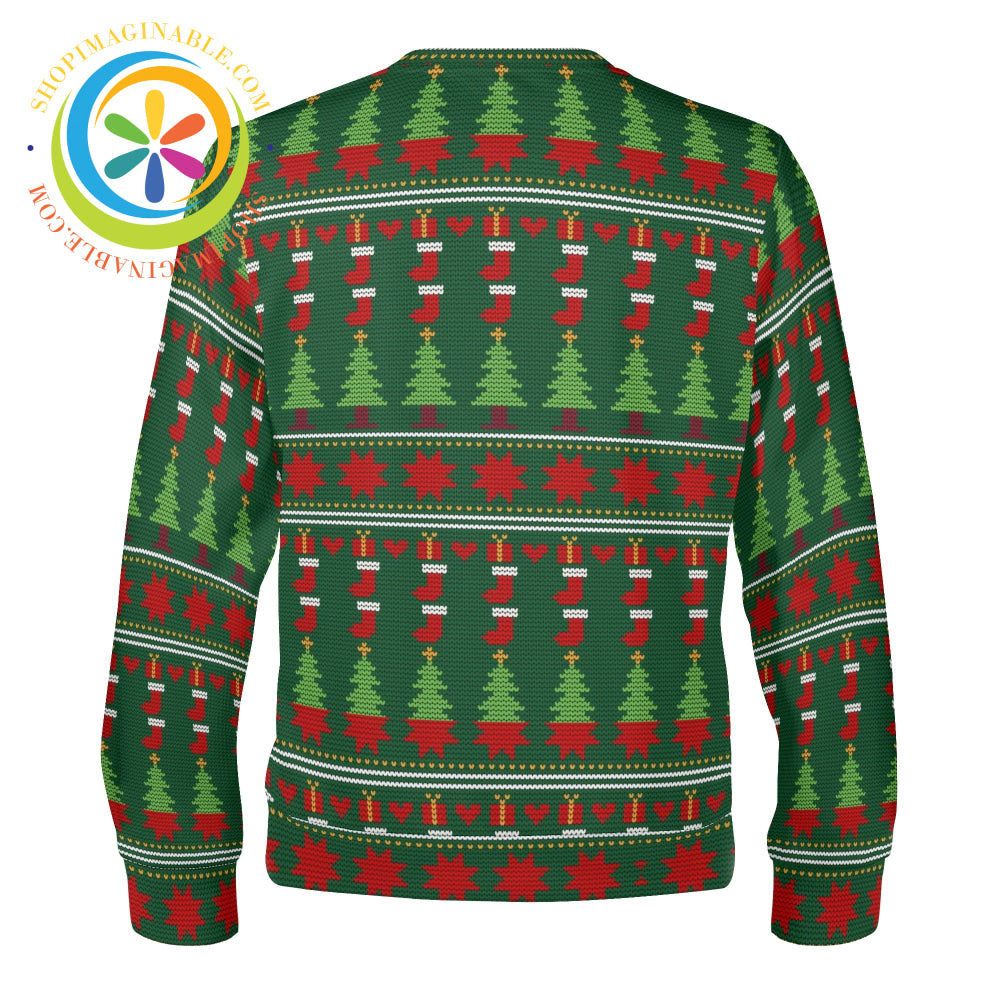 Jolly Af Christmas Ugly Sweatshirt - Unisex