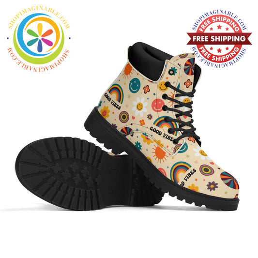 Just Good Vibes Womens Boots Us5 (Eu35)