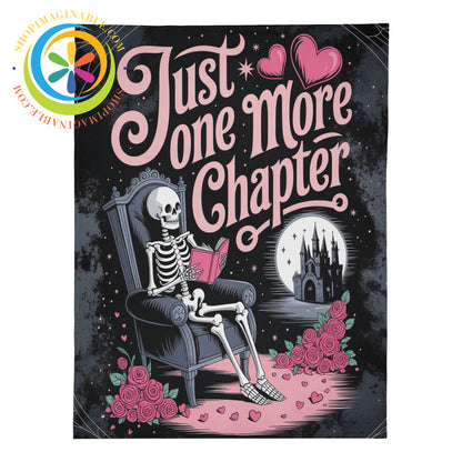 Just One More Chapter Premium Fleece Blanket