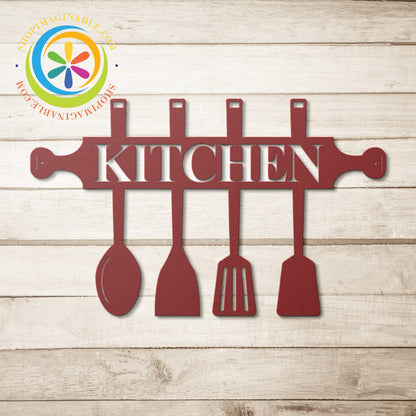 Kitchen Metal Art Sign Decor Wall