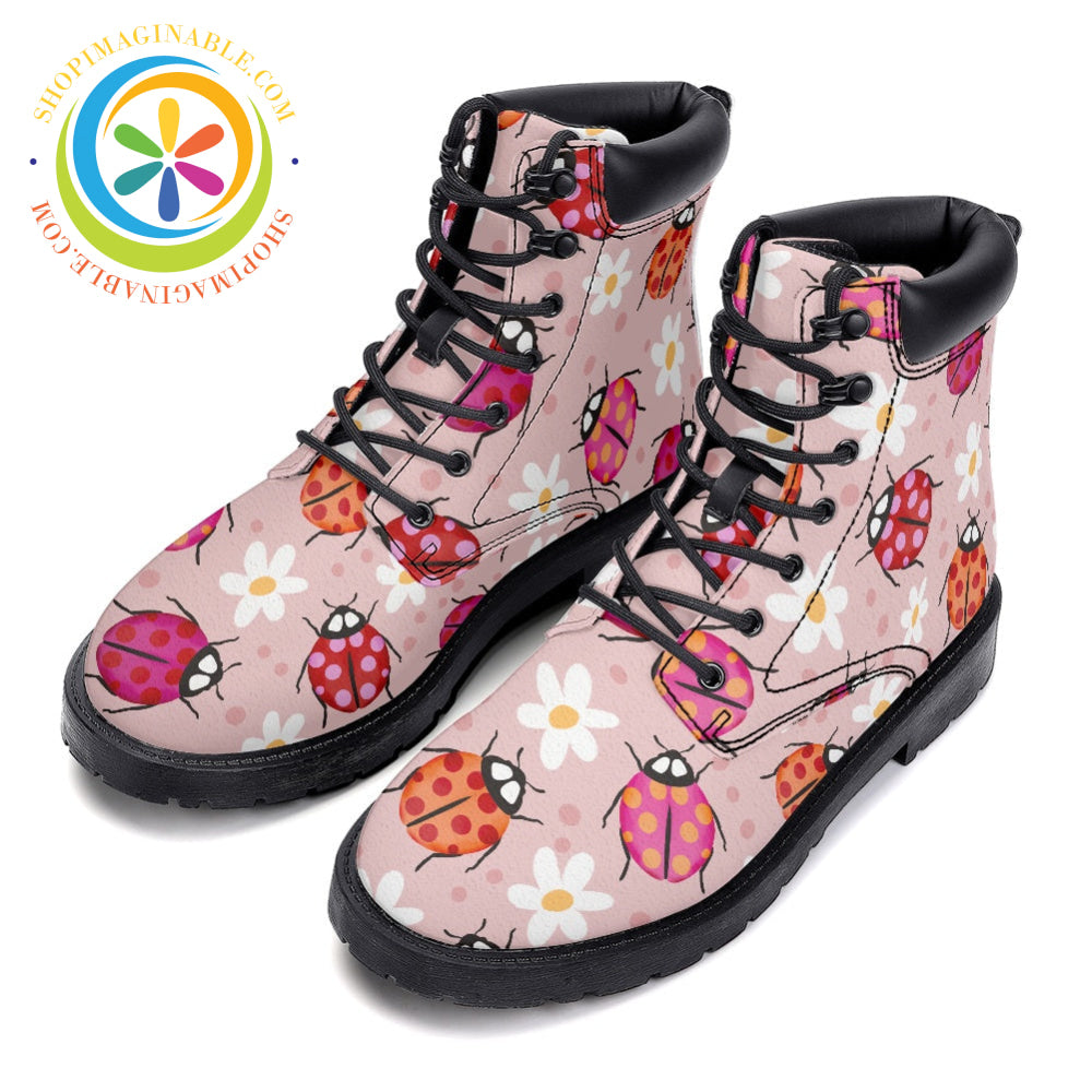 Lady Bug Daisy-Leather Martin Boots