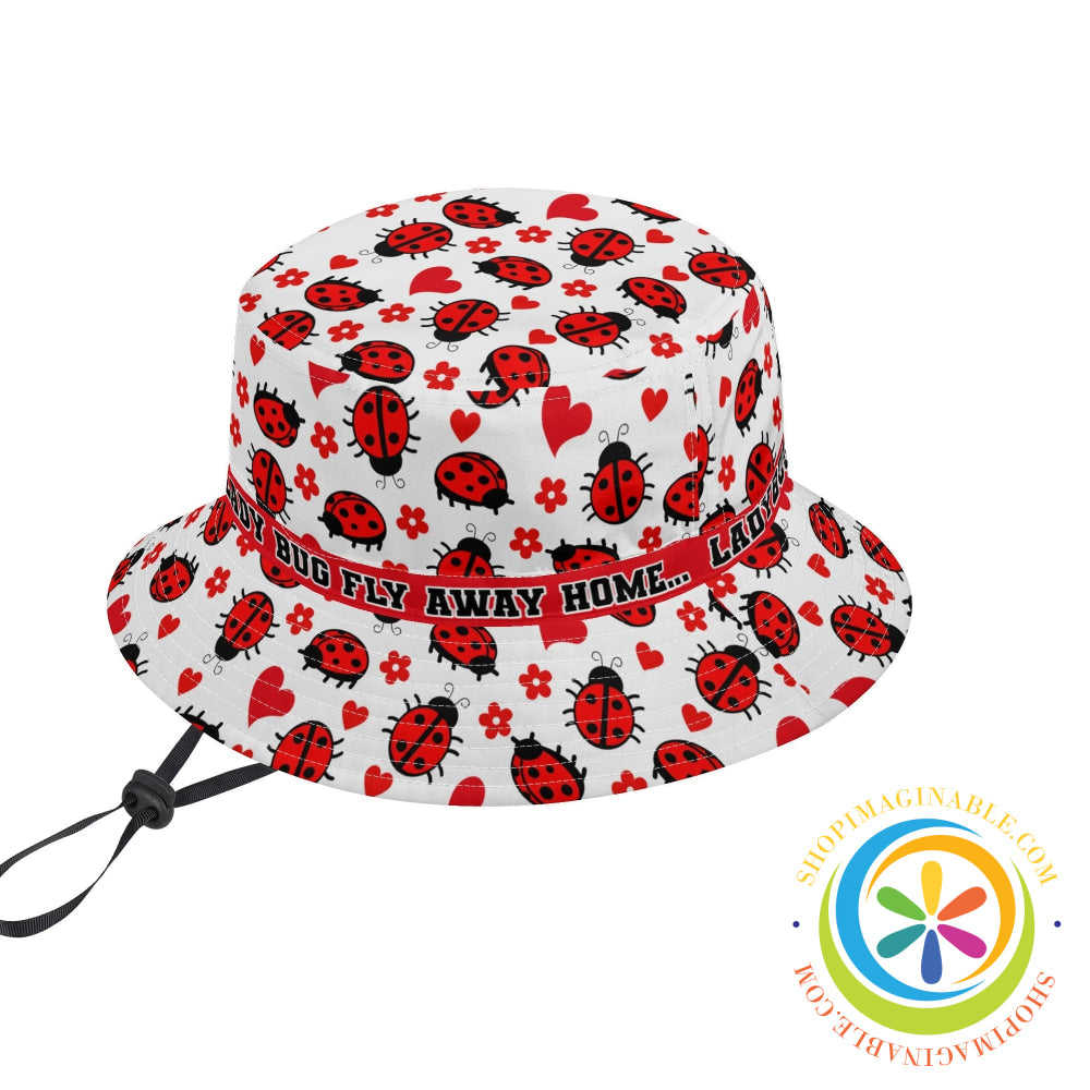 Lady Bug Love Bucket Hat