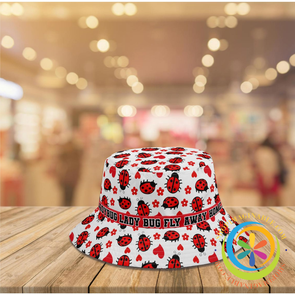 Lady Bug Love Bucket Hat