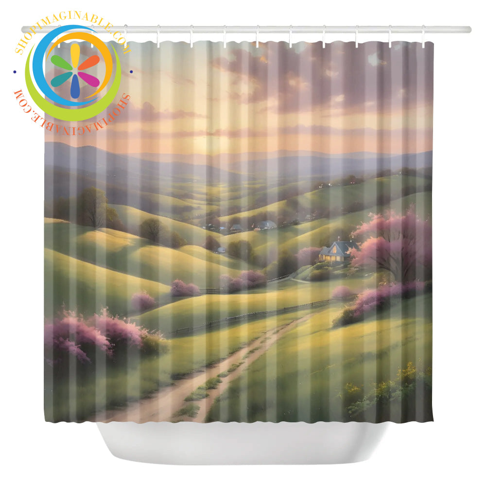 Landscape Art Shower Curtain