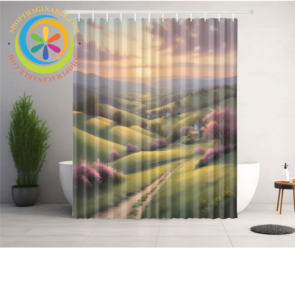 Landscape Art Shower Curtain