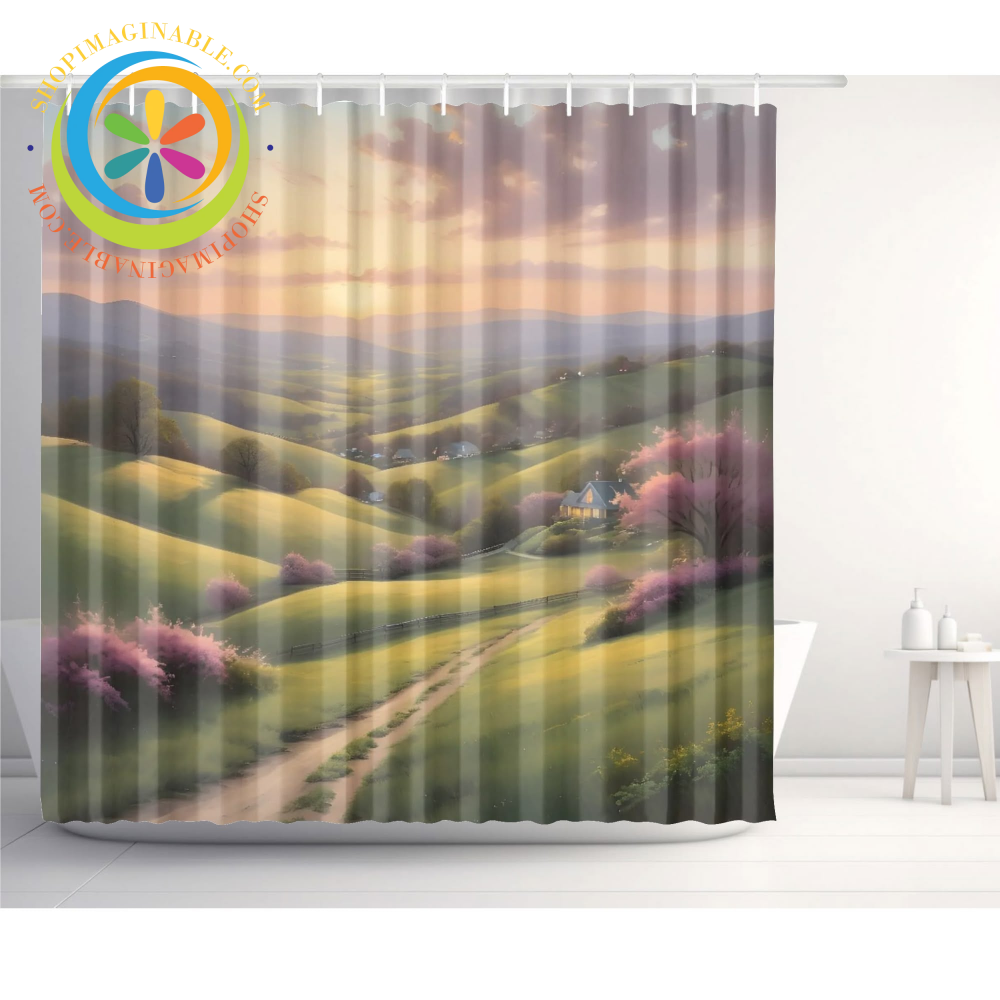 Landscape Art Shower Curtain