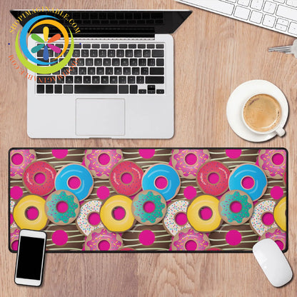 Large Morning Donuts Gaming Mouse Pad