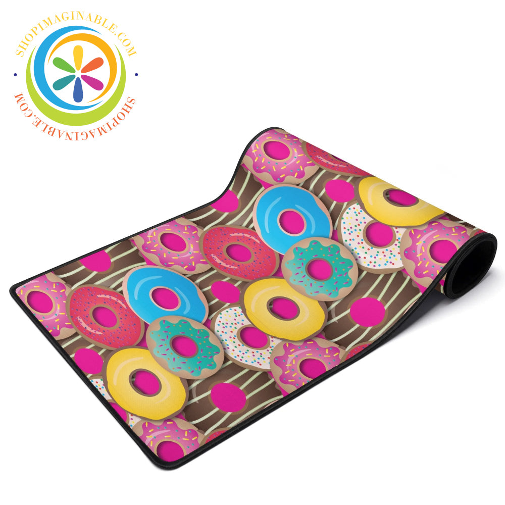 Large Morning Donuts Gaming Mouse Pad