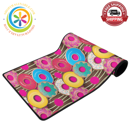 Large Morning Donuts Gaming Mouse Pad