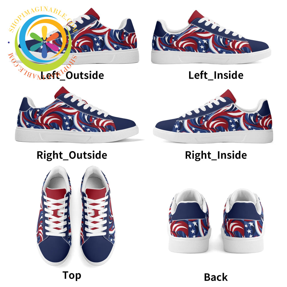 Let Freedom Ring! Skateboard Shoes