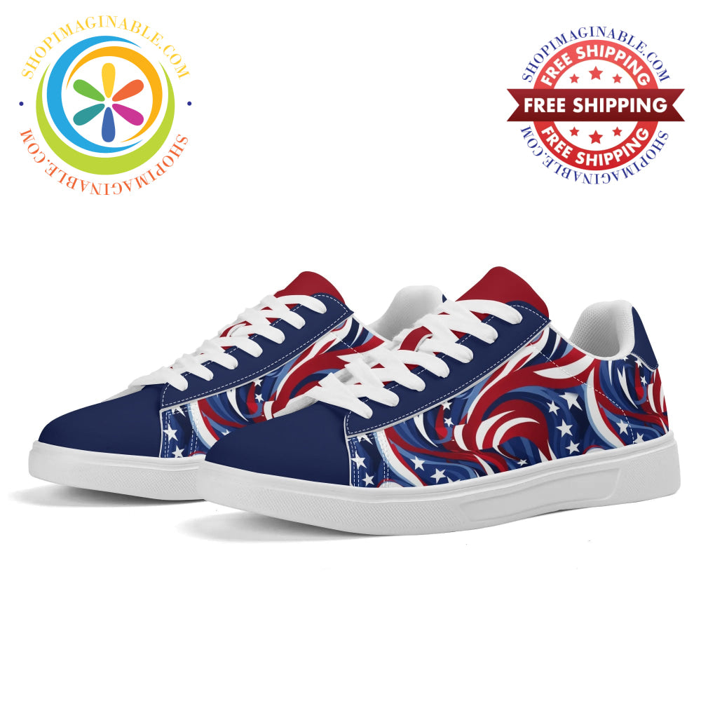 Let Freedom Ring! Skateboard Shoes White / Us5.5 (Eu36)