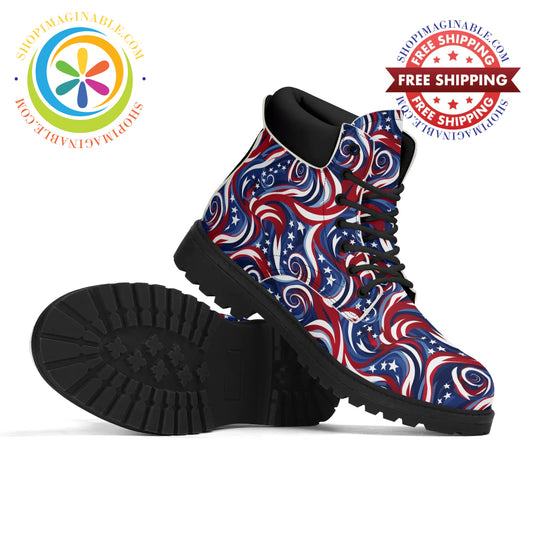 Let Freedom Ring! Womens Boots Us5 (Eu35)