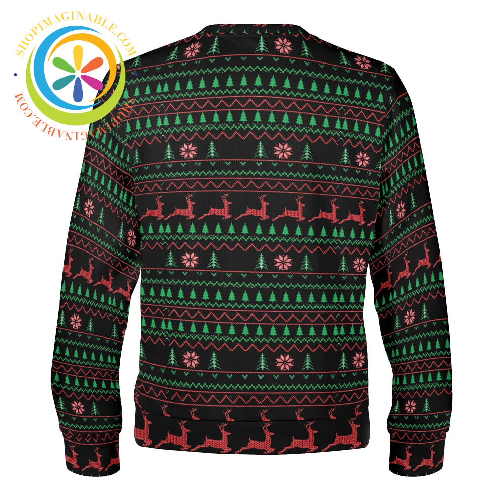 Lets Get Elfed Up! Winter Christmas Ugly Sweatshirt