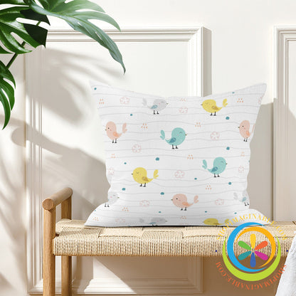 Love Birds Pillow Cover